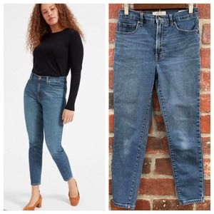 Everlane High Rise Skinny Ankle Jeans Size 28